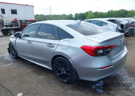 2022 Honda Civic Sport из США, поврежденный, VIN 2HGFE2F55NH530351
